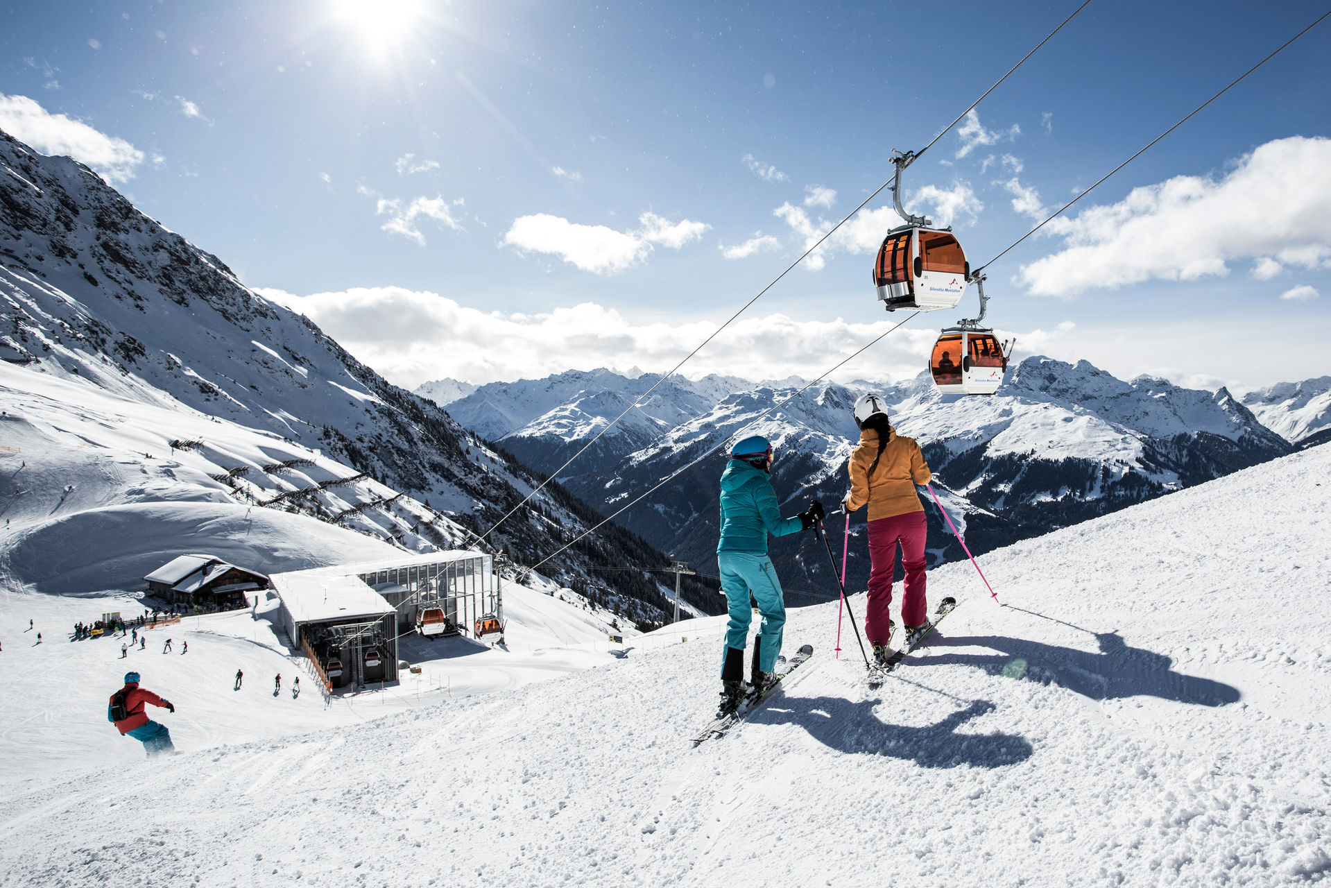 Skifun und Wellness im Montafon